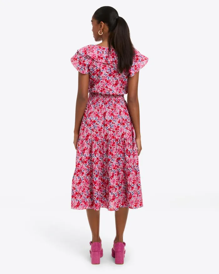 Draper James Dresses Women Marie Midi Dress In Cotton