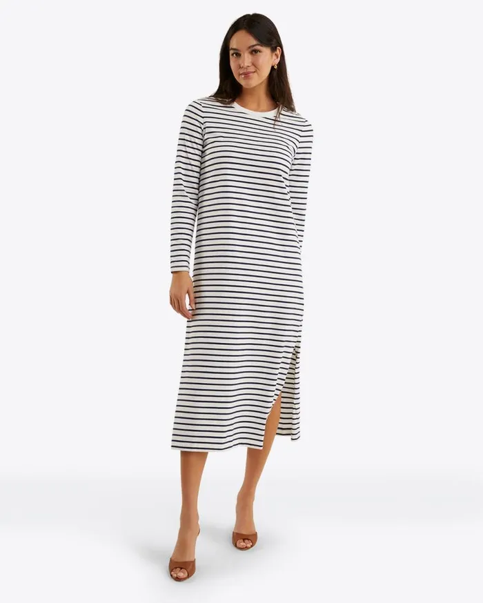 Draper James Dresses Women Sheryl Long Sleeve Dress In Cotton