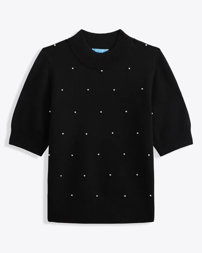 Draper James Tops Women Puff Sleeve Sweater