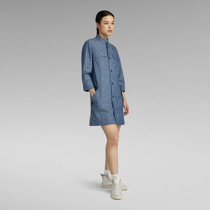 Dresses Women GStar RAW Shirt Dress Rinsed