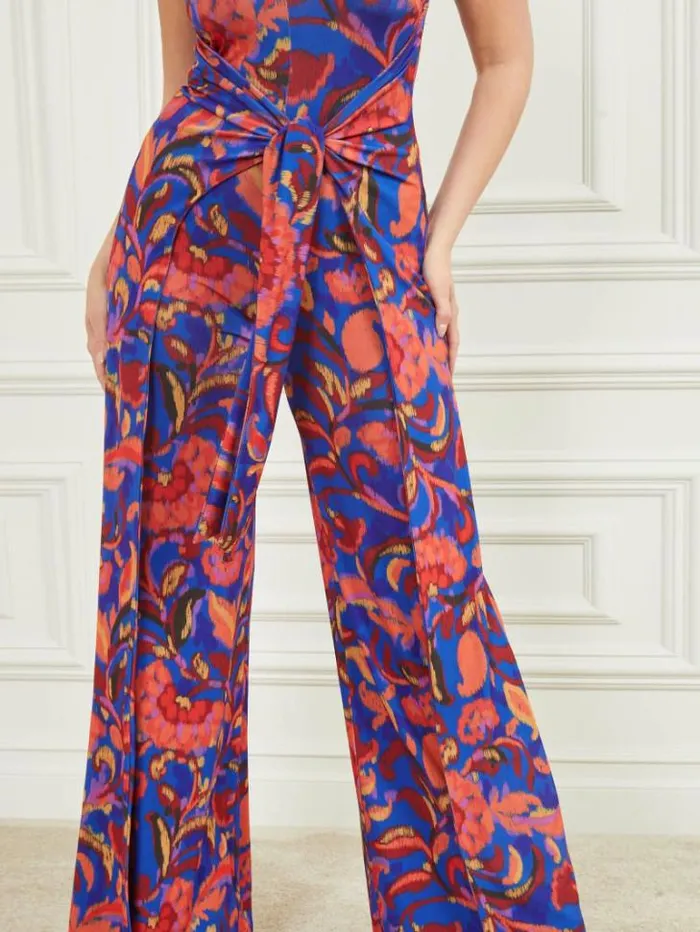 Dresses Women Marciano Calla Sleeveless Jumpsuit Betty Blue Print Dresses Women Marciano Calla Sleeveless Jumpsuit Betty Blue Print