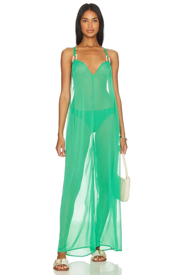 Easy Breezy Jumpsuit Green Women Lovers and Friends Jumpsuits
