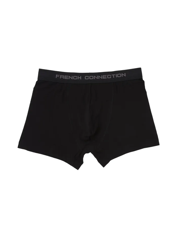 French Connection 3 Pack French Connection Boxers BlackBlackBlack Man Underwear and Socks