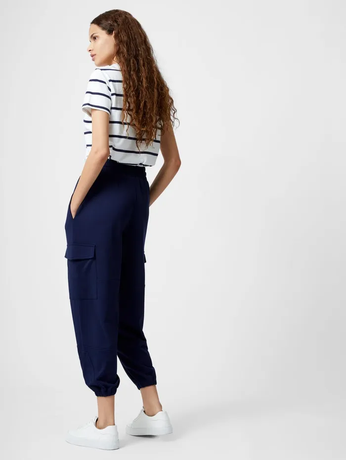 French Connection Combat Joggers MidnightBlue Woman Trousers