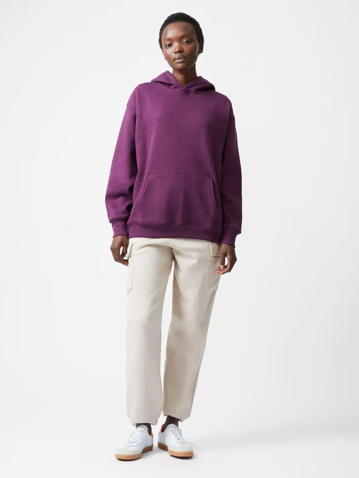 French Connection French Connection Oversized Hoodie Blackberry Woman Jumpers and Cardigans