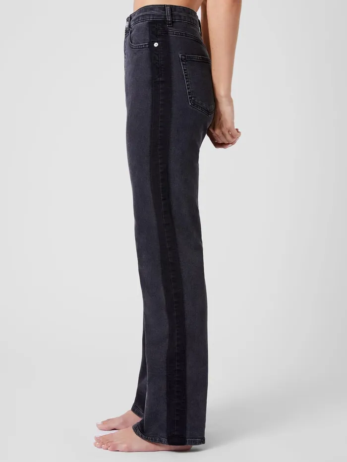 French Connection Toms Denim Mix Wash Jean Vintage BlackJust Black Woman Trousers