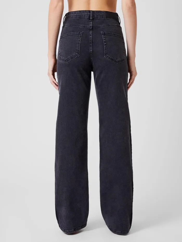 French Connection Toms Denim Mix Wash Jean Vintage BlackJust Black Woman Trousers