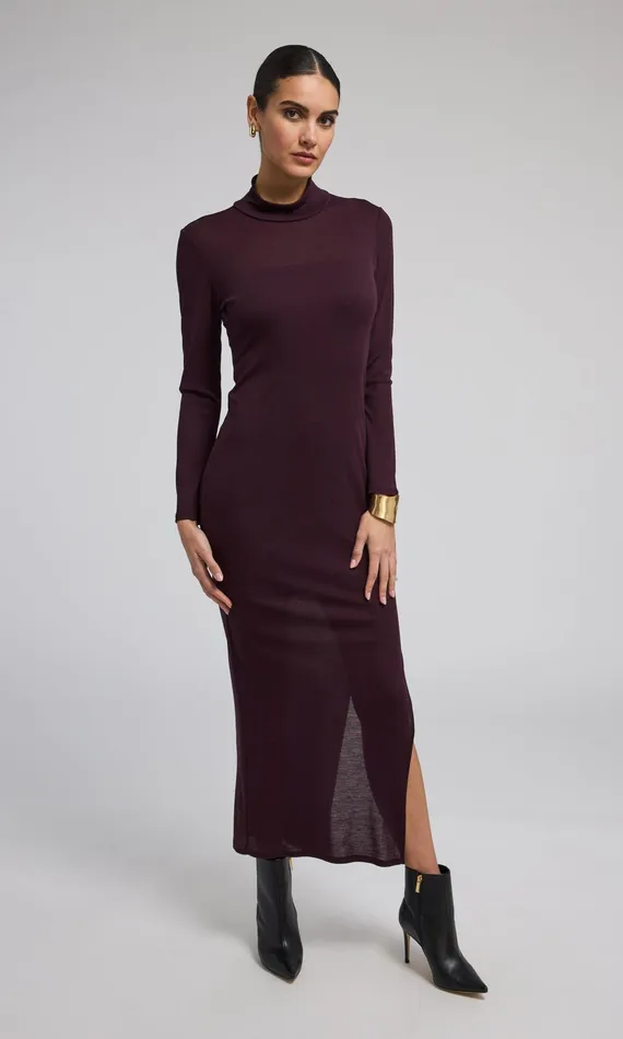 Generation Love Clothing Cecile Dress Malbec Women Dresses