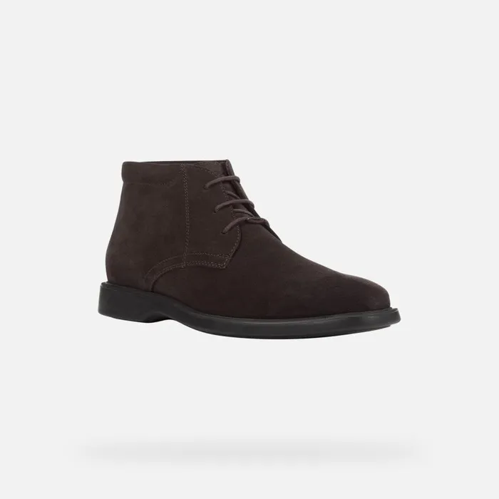 Geox Ankle Boots BRAYDEN 2FIT ABX D Waterproof Shoes Coffee Man Geox Coffee 8211 Man