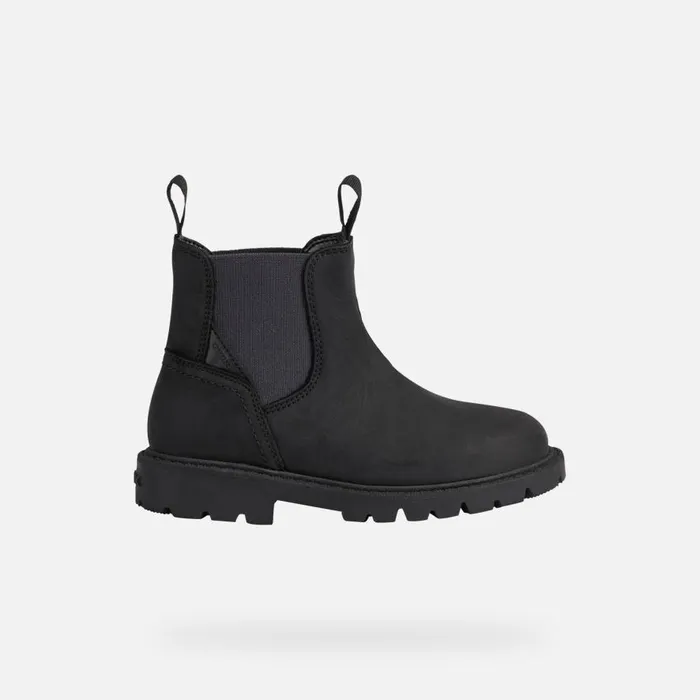 Geox Ankle Boots SHAYLAX A Chelsea Boots Black Kids UPPER CASUAL Blacknavy 8211 Kids