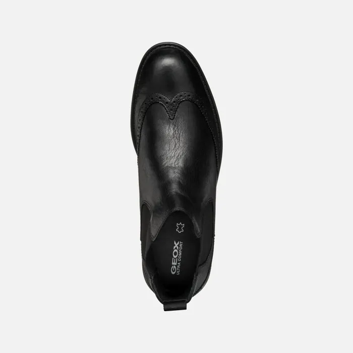 Geox Ankle Boots WALK PLEASURE C MAN Black Chelsea Boots Black 8211 Man