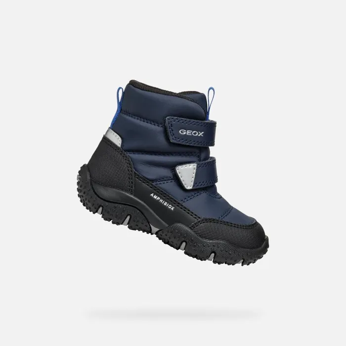Geox MidCalf Boots BALTIC ABX BABY NavyRoyal Waterproof Boots Navyroyal 8211 Kids