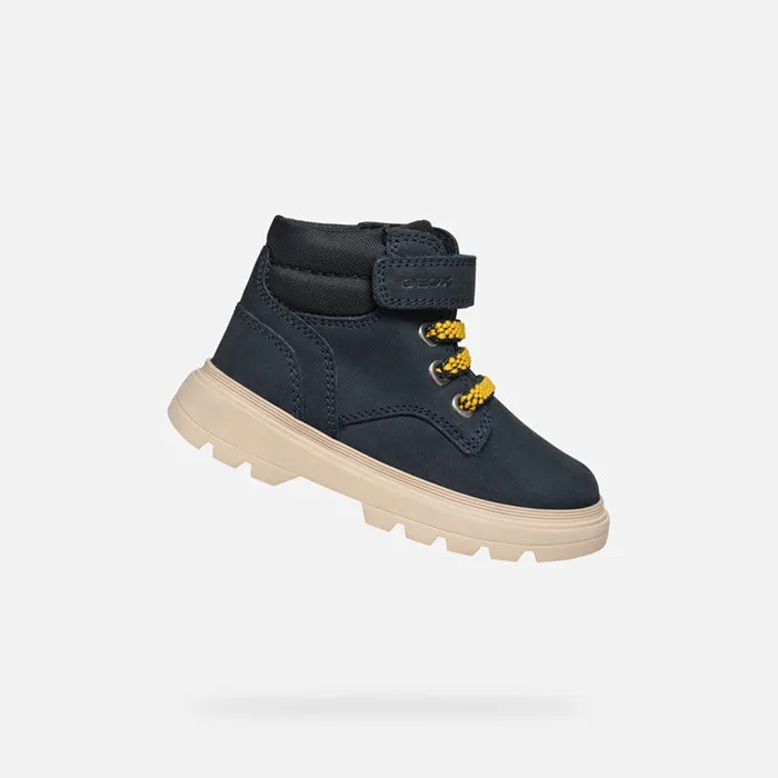 Geox MidCalf Boots KIDDARTAH TODDLER BOY NavyBlack Mid Calf Boots Navyblack 8211 Kids