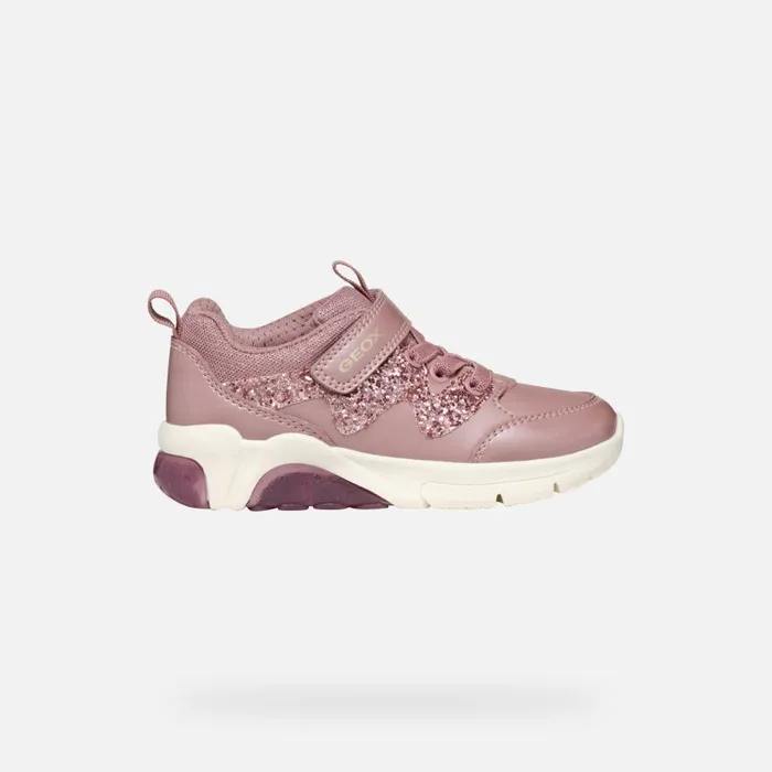 Geox Sneakers FADINLIGHT GIRL Old Rose Low Top Sneakers Old Rose 8211 Kids