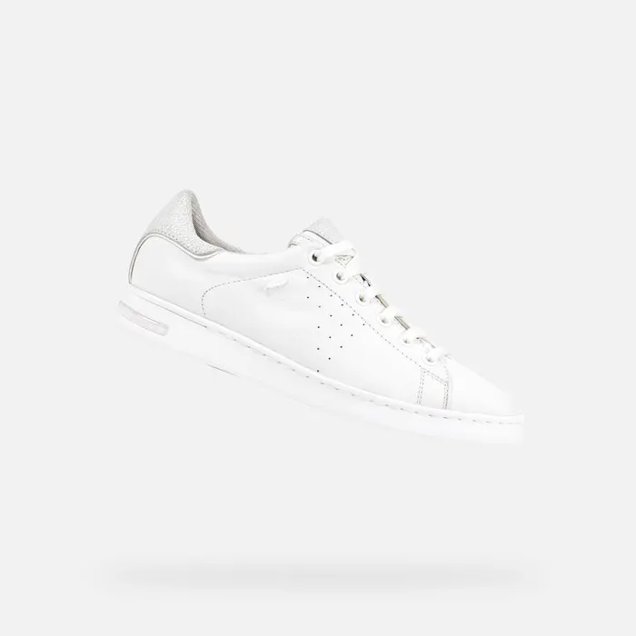 Geox Sneakers JAYSEN Women039s White Low Top Sneakers Collection White 8211 Woman