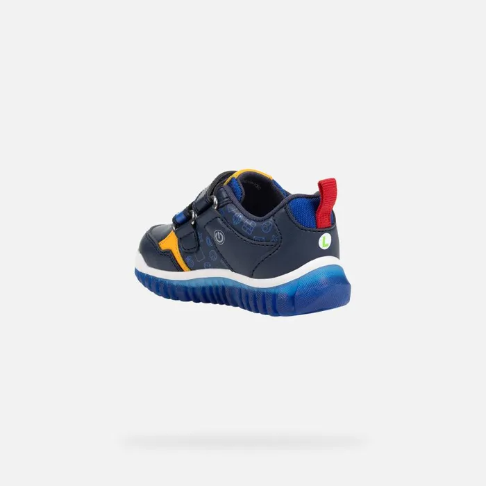 Geox Sneakers LIGHTYLOO BABY NavyRoyal Nintendo 8211 Supermario Navyroyal 8211 Kids