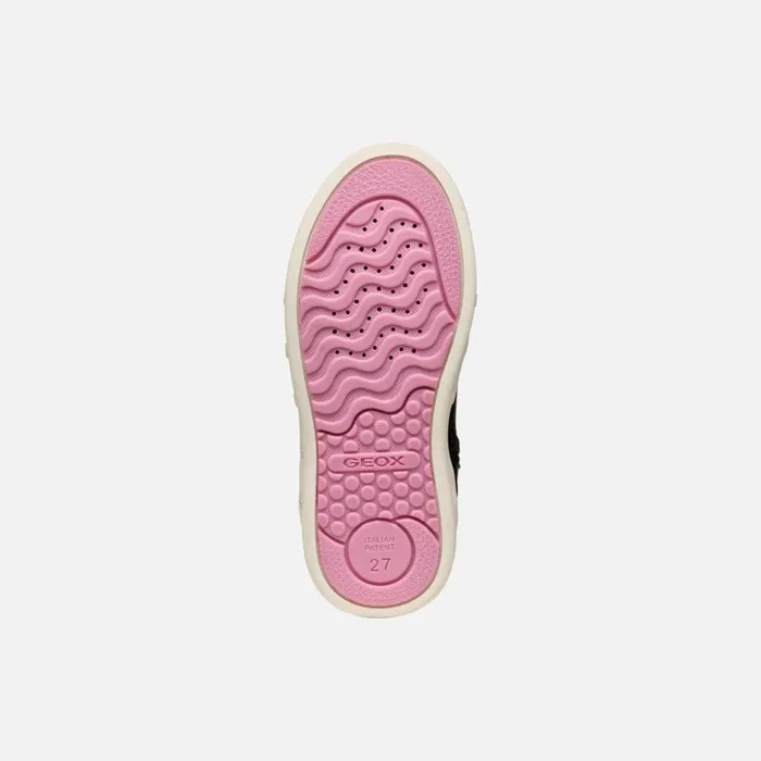 Geox Sneakers SKYLIN GIRL BlackFuchsia High Top Sneakers Blackfuchsia 8211 Kids
