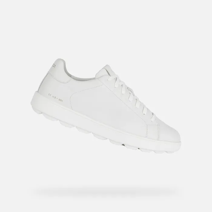 Geox Sneakers SPHERICA ECUB1 Men039s White Low Top Sneakers SS White 8211 Man