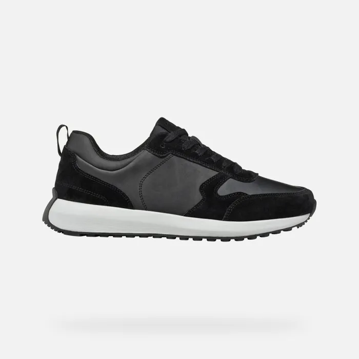 Geox Sneakers VOLPIANO MAN Black Low Top Sneakers Black 8211 Man