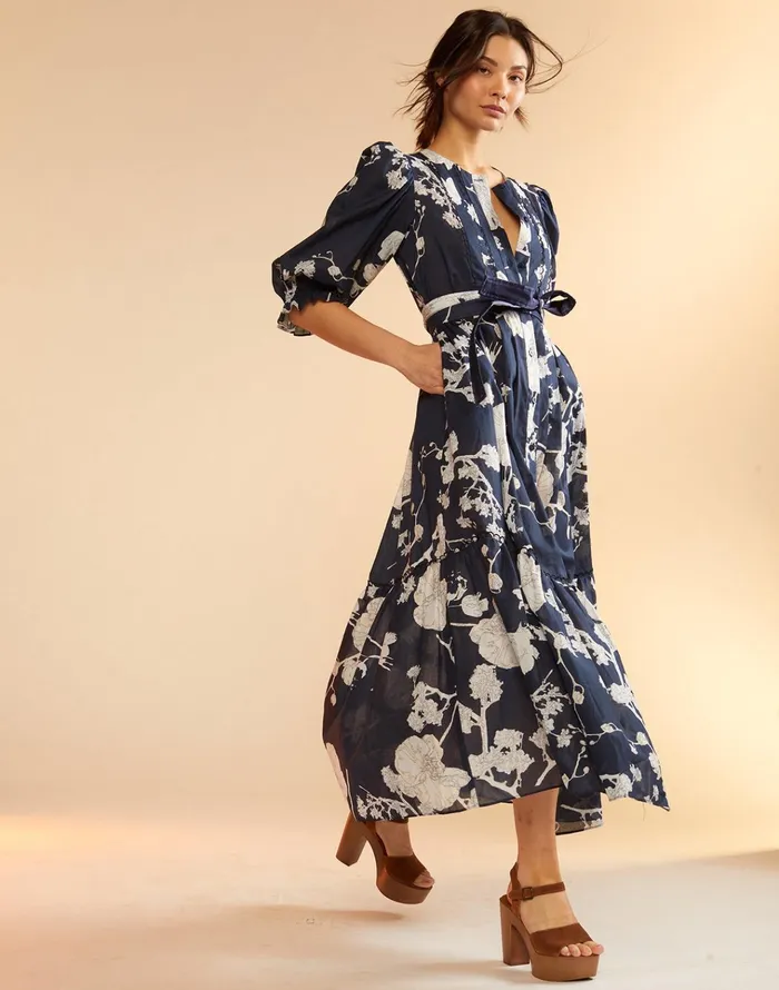 Izra Dress 8211 Nvywht Women Cynthia Rowley Dresses