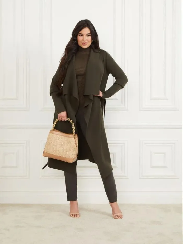 Jackets Women Marciano Monica Sweater 344 Olive Branch Jackets Women Marciano Monica Sweater 344 Olive Branch