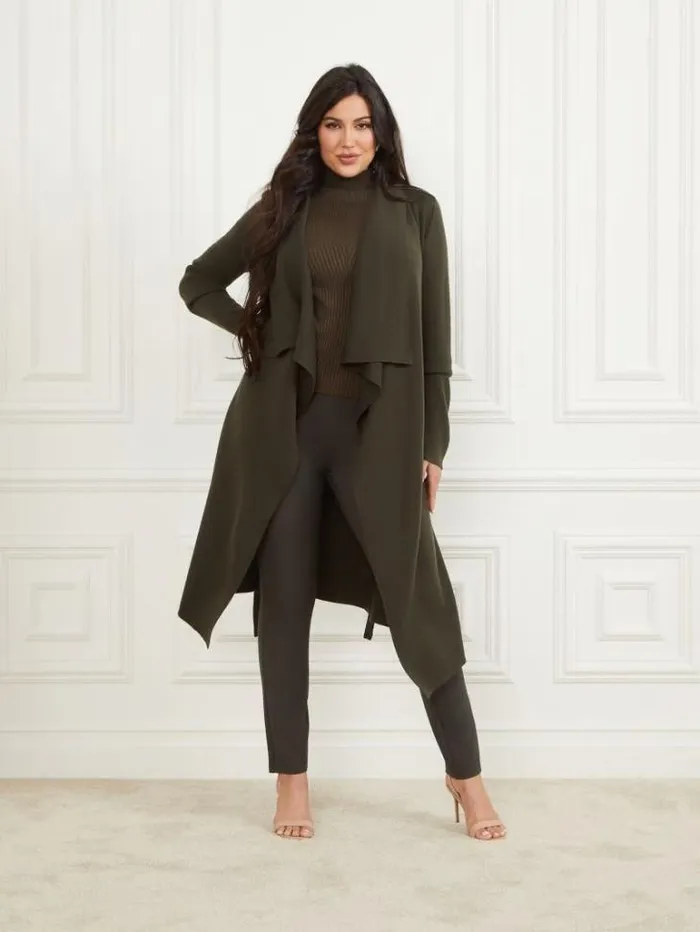 Jackets Women Marciano Monica Sweater 344 Olive Branch Jackets Women Marciano Monica Sweater 344 Olive Branch