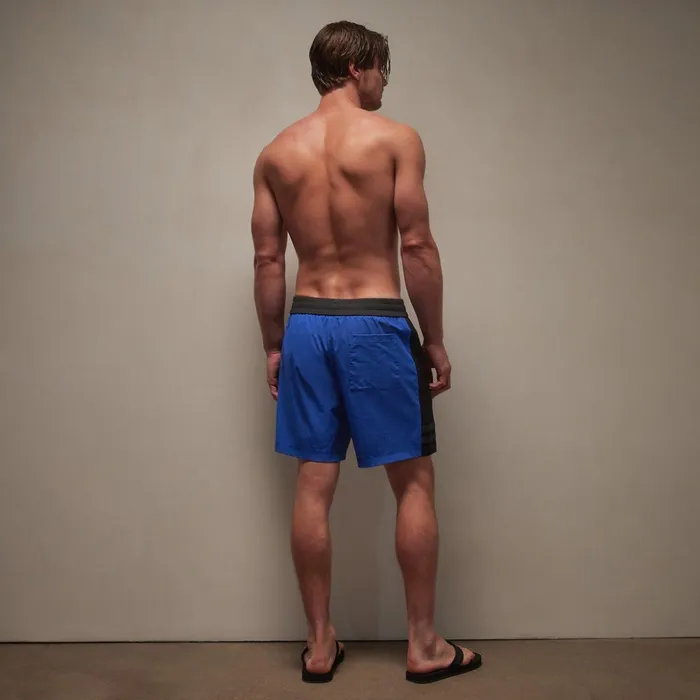 James Perse Shorts Stretch Rip Stop Sport Short Baltic Blueblackcarbon 8211 Men