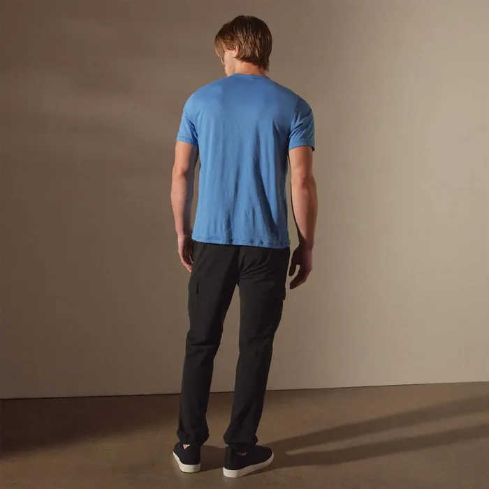 James Perse TShirts Luxe Lotus Jersey Tee Spectrum Blue 8211 Men