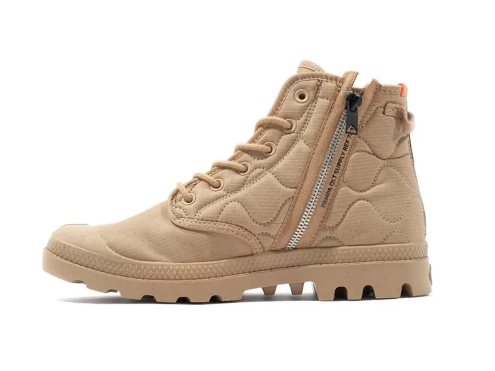 Kids Boots PALLADIUM PAMPA REQUILTED Desert Kids Boots PALLADIUM PAMPA REQUILTED Desert