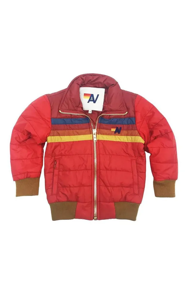 Kids Outerwear Aviator Nation Journey Jacket 8211 Cherry