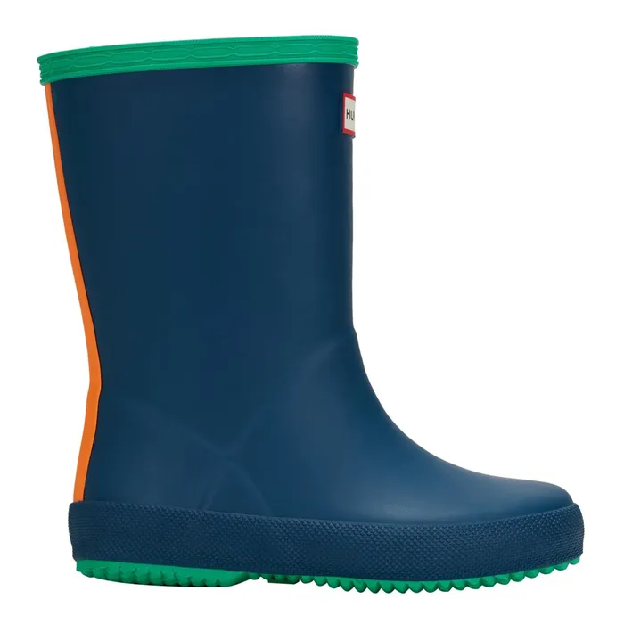 Kids Rain Boots Hunter Boots Kids First Classic Rain Boots Dark Blue Colorblock