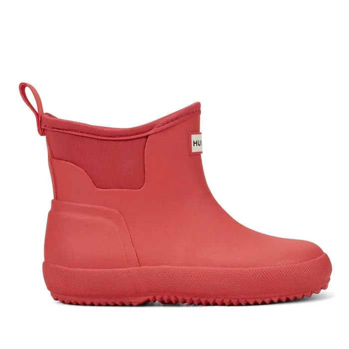 Kids Rain Boots Hunter Boots Little Kids Finley Pull On Waterproof Rain Boots Medium Red