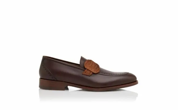 Loafers Men Manolo Blahnik GEORGIOYBrown Calf Leather Loafers Loafers Men Manolo Blahnik GEORGIOYBrown Calf Leather Loafers