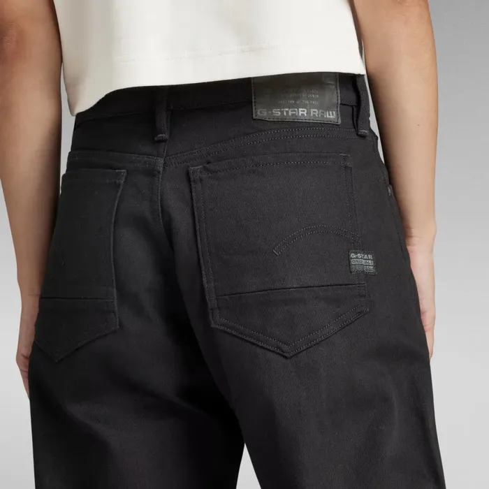 Loose Women GStar RAW Judee Low Waist Loose Jeans Pitch Black