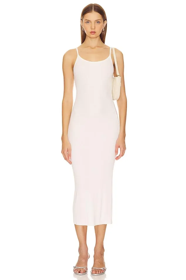 Lucy Midi Dress White Women Lovers and Friends Dresses