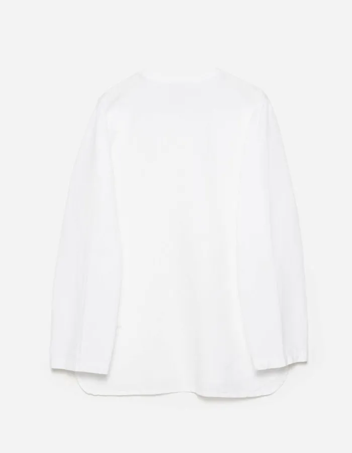 Maharishi Long Sleeve Shirts 6053 Maharishi Kurta Shirt White 8211 Men