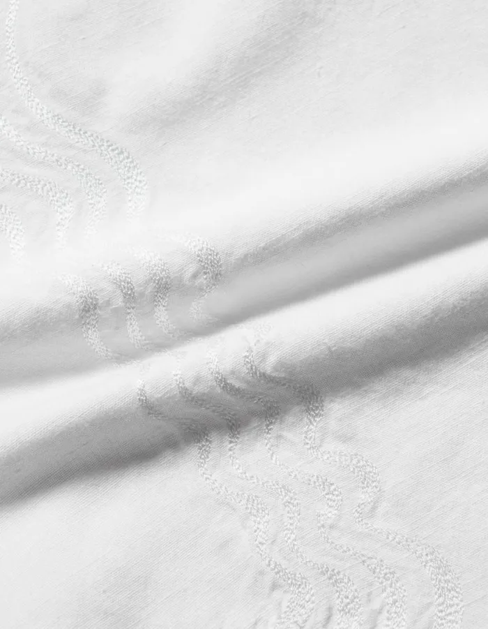 Maharishi Long Sleeve Shirts 6053 Maharishi Kurta Shirt White 8211 Men