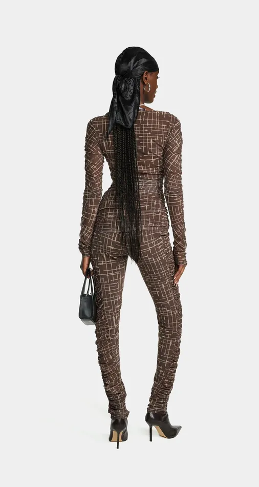 Martini Brown Rania Leggings Women Daily Paper Trousers