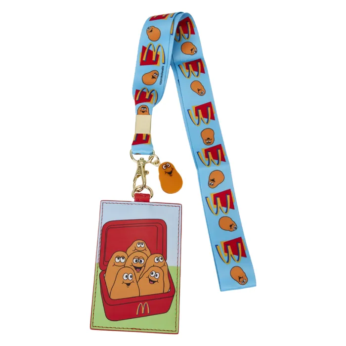 McDonald039s McNugget Buddies Lanyard With Card Holder Unisex Loungefly Small Accessories McDonald039s McNugget Buddies Lanyard With Card Holder Unisex Loungefly Small Accessories