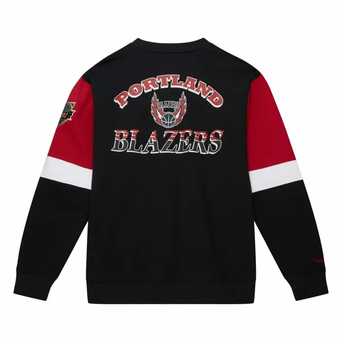Men039s Hoodies and Sweatshirts Mitchell and Ness All Over Crew 30 Portland Trail Blazers Men039s Hoodies and Sweatshirts Mitchell and Ness All Over Crew 30 Portland Trail Blazers