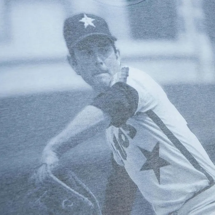 Men039s MLB Mitchell and Ness Highlight Sublimated Player Tee Houston Astros Nolan Ryan Men039s MLB Mitchell and Ness Highlight Sublimated Player Tee Houston Astros Nolan Ryan