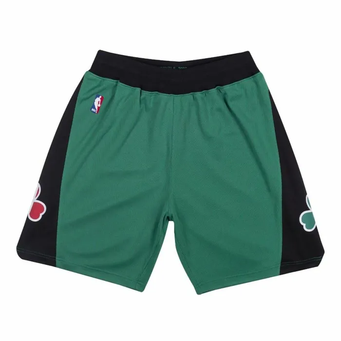 Men039s NBA Authentic Mitchell and Ness Authentic Shorts Boston Celtics 200708