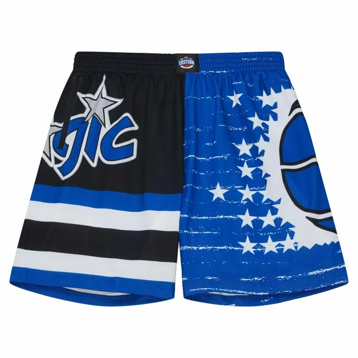 Men039s Shorts Mitchell and Ness Jumbotron 30 Shorts Orlando Magic