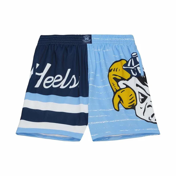 Men039s Shorts Mitchell and Ness Jumbotron 30 Shorts University Of North Carolina