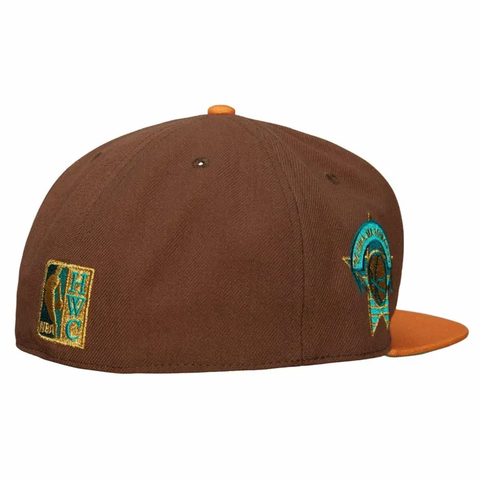 Men039sWomen039s Fitted 163 Styles Mitchell and Ness Copper Top Fitted HWC Philadelphia 76ers Men039sWomen039s Fitted 163 Styles Mitchell and Ness Copper Top Fitted HWC Philadelphia 76ers