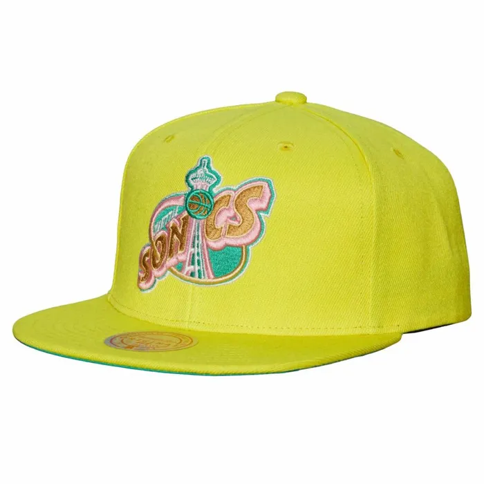 Men039sWomen039s Snapback 1921 Styles Mitchell and Ness Pastel Snapback HWC Seattle Supersonics Men039sWomen039s Snapback 1921 Styles Mitchell and Ness Pastel Snapback HWC Seattle Supersonics