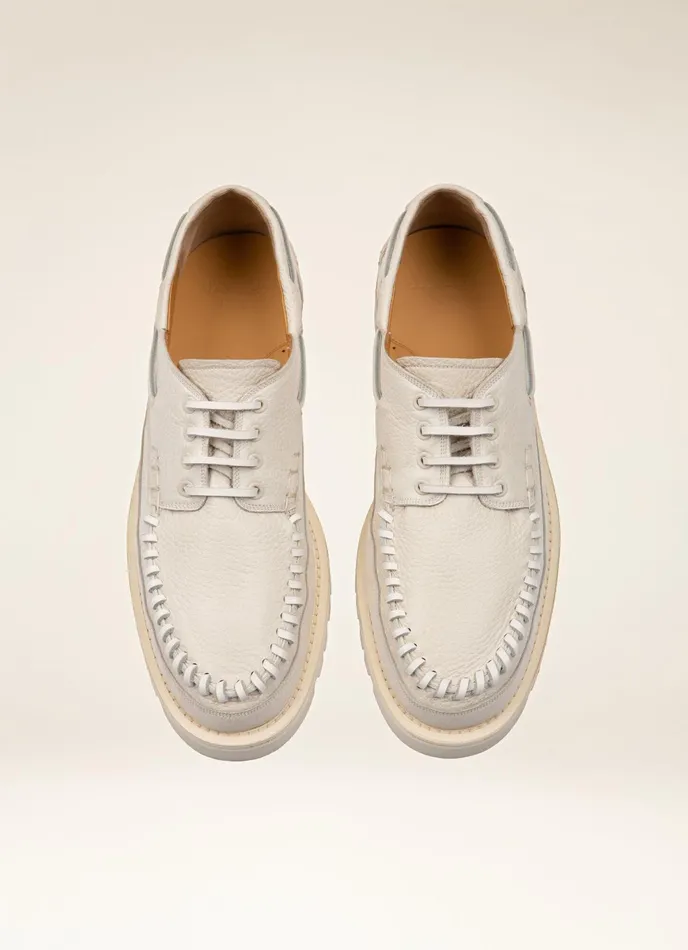 Men Bally LaceUps And Monks Trendal 8211 Leather Moccasins In White
