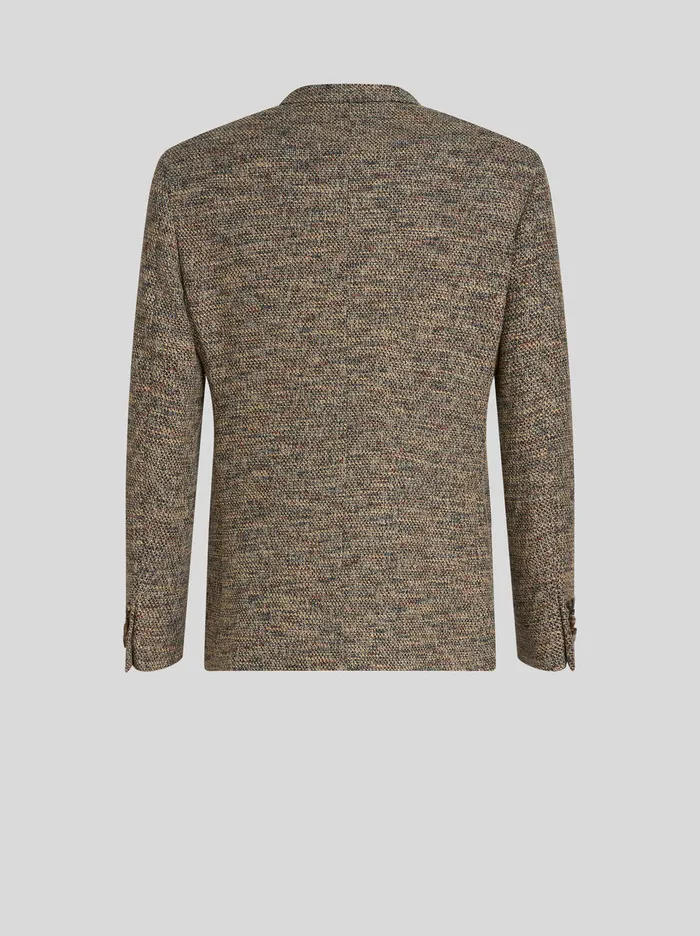 Men Cotton And Virgin Wool Jacket Etro Jackets