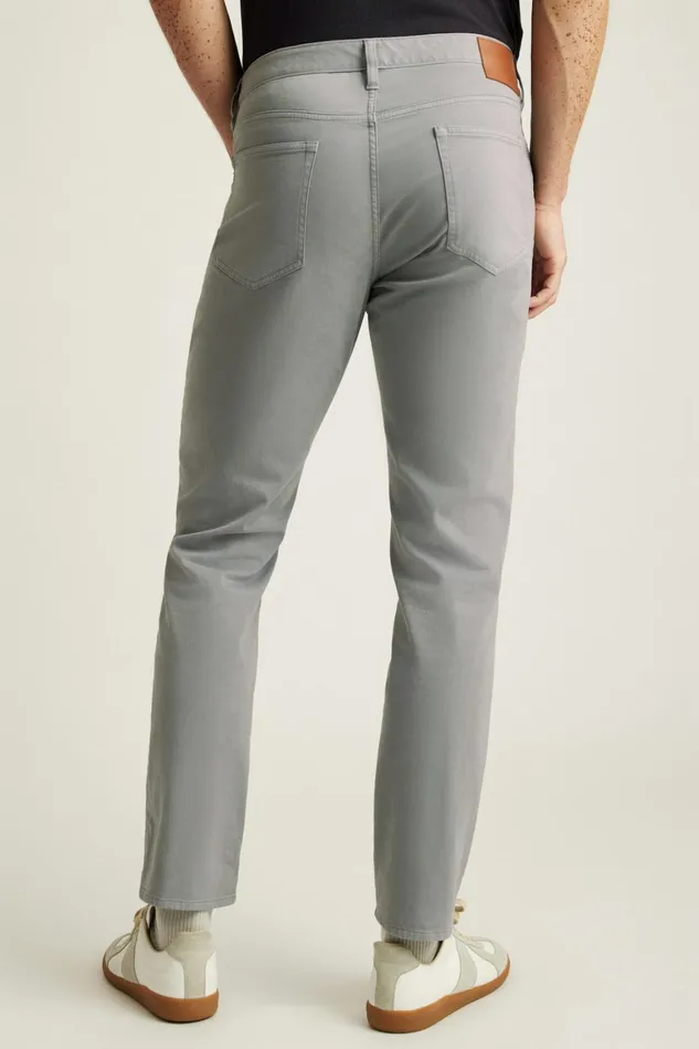 Men Italian Brushed 5Pocket Pants Monument Grey Bonobos Jeans