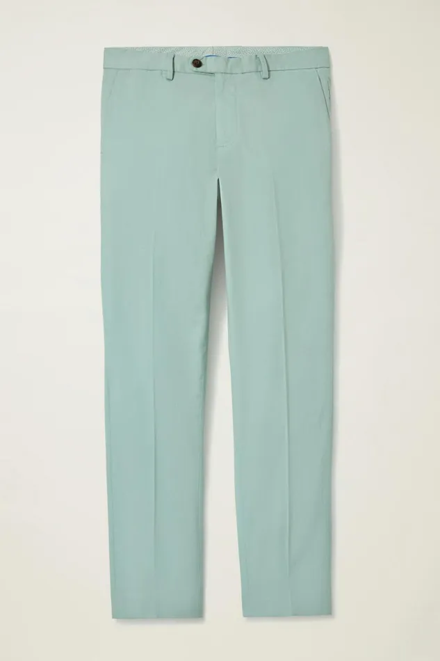 Men Italian Stretch Chinos Mint Green Bonobos Chinos